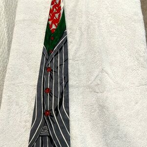 Nicole Miller "Suit and Tie" Silk Tie